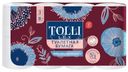 Туалетная бумага Tolli Lux белая 3 слоя ароматизированная 8шт.