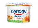 Йогурт 2.9% «Danone» с персиком, 110 г