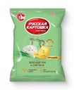 Чипсы Русская Картошка Зеленый лук и сметана 190г
