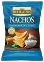 Чипсы кукурузные Delicados Nachos со вкусом сметанного соуса Ранч 150 г