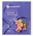Сахар тростниковый кусковой Маркет, 500г