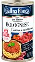 Соус Gallina Blanca Болоньезе с мясом и томатами, 180 г