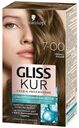 Краска для волос Gliss Kur Уход & Увлажнение 7-00 темно-русый 142,5 мл