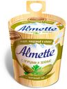 Сыр Almatte творожный с огурцами и зеленью, 150 г