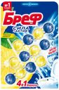 Блок Bref Сила-актив Лимонная свежесть для туалета 50 г x 3 шт