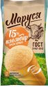Мороженое МАРУСЯ вафельный стаканчик пломбир крем-брюле, 90г