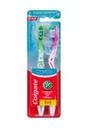 Зубная щётка "Макс Блеск", Colgate, 1+1 шт., в ассортименте