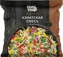 Смесь овощная Global Village Азиатская с соусом замороженная 400г