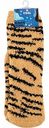 Носки женские Тигр, цвет: жёлтый с полоской, размер: 36-41