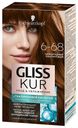 Краска для волос Gliss Kur Уход & Увлажнение 6-68 шоколадный каштановый 142,5 мл