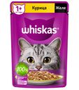 Корм для кошек WHISKAS® желе курица, 75г