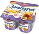 Йогурт сливочный «Эрмигурт» тропические фрукты 7,5 %, 100 г