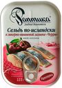 Сельдь «Раптика» филе-кусочки в ликерно-вишневой заливке Черри, 115г