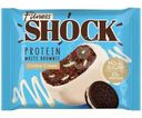 Брауни Fitness Shock Белый Cookie Cream глазированное 50г