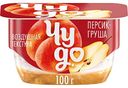 Десерт творожный двухслойный Чудо персик-груша 4,2%, 100г
