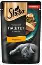 Влажный корм Sheba Нежный паштет в желе Индейка для кошек 75 г