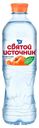 Вода питьевая Святой Источник негазированная со вкусом персика 500 мл