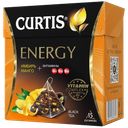 Чай черный CURTIS Energy ароматизированный средний лист, 15пирамидок