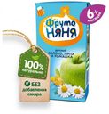 Напиток «ФрутоНяня» из яблок с экстрактами ромашки и липы с 6 мес., 200 мл