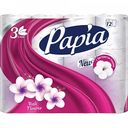 Туалетная бумага Papia Bali Flower 3 слоя, 12 рулонов