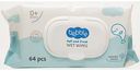 Влажные салфетки Wet Wipes Bebble с экстрактом лаванды 0+, 64 шт.