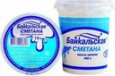 Сметана Байкальская 15% БЗМЖ 400г