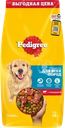 Корм сухой для взрослых собак PEDIGREE с говядиной, для всех пород, полнорационный