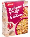 Хлопья 5 злаков Увелка Доброе утро, 350 г