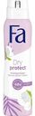 Антиперспирант-спрей женский Фа Dry Protect Нежность хлопка, 150 мл