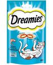 Лакомство для взрослых кошек Dreamies с лососем, 60г