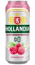 Пиво безалкогольное, Голландия, малина-мята, 0,45 л