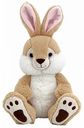Игрушка мягкая Заяц цвет: коричневый, 26 см
