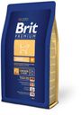 Сухой корм для взрослых собак Brit Premium Adult M курица, 3 кг