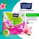 Ежедневные гигиенические прокладки, "Panty Flowers", Bella, 70 шт., в ассортименте