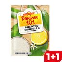 Кислота лимонная БАКАЛЕЯ 101, 80г 