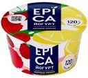 Йогурт Epica с малиной и лимоном 4.8%, 130г