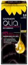 Краска-крем Garnier для волос, Olia темно-каштановый, 112 мл