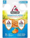 Средство от моли Раптор Гелевая секция с ароматом апельсина, 2шт.