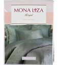 Комплект постельного белья 2-спальное Mona Liza Royal Мозаика зелёная сатин-жаккард, 6 предметов