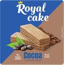 Вафли ROYAL CAKE на сорбите со вкусом какао, 120г 