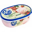 Мороженое молочное 48 Копеек Клубничный десерт 8%, 491 г