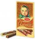 Шоколад «Красный Октябрь» Аленка молочный в стиках с вареной сгущенкой, 100 г