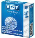 Презервативы сверхчувствительные Vizit Sensitive, 3шт.