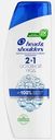 Шампунь и бальзам-ополаскиватель против перхоти 2в1 Основной уход Head&Shoulders 360мл