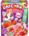 Завтраки готовые Unicorn Клубничные Котики со вкусом Клубничный коктейль, 195г
