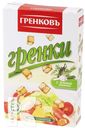 Сухарики-гренки ГРЕНКОВЪ с зеленью пшеничные, 90г