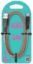 Кабель для зарядки и передачи данных Gal USB A-8pin 3А в ассортименте, 1м