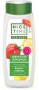 Крем-гель Nice Time Клубника и банан, 400 мл
