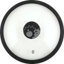 Крышка HOMECLUB 24см, с силиконовым ободом Арт. XW-G-006