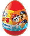 Мармелад жевательный Paw Patrol в пластиковом яйце с подарком в наборе, в ассортименте, 10г